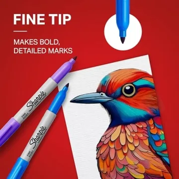 Sharpie Electro Pop Permanent Markers Fine Tip 24 Count