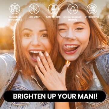 Beetles Gel Nail Polish Set, 6 Colors Fall Glitter Amber Glow Orange Brown Yellow Gold Gel Polish Soak Off Uv Nail Lamp LED Nail Art DIY Home Minicure