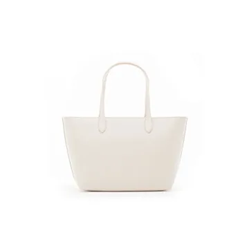 Stylish Love Moschino Ivory Tote Handbag for Women