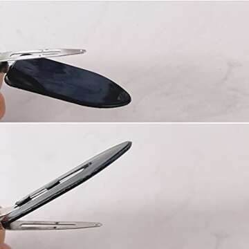 Conpru 12-Piece No Crease Hair Clips for Styling and Makeup