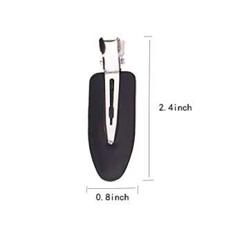 Conpru No Crease Hair Clips for Effortless Hair Styling