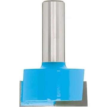 Roman Carbide DC1261 1-1/2-Inch Bottom Cleaning Router Bit with 1/2-Inch Shank