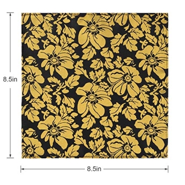 40 Pack Men's Pocket Squares - Assorted Handkerchief Set