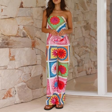 Stylish ROAONOCOMO 2 Piece Summer Beach Outfit for Women