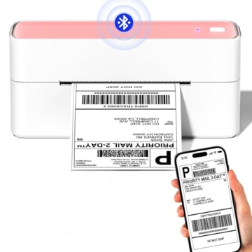 Phomemo Bluetooth Thermal Label Printer for Shipping Packages - Compact & Efficient 4x6 Printing