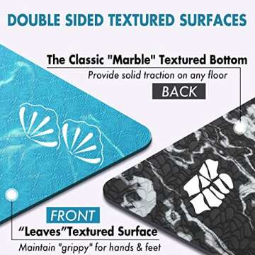 AIMERDAY Eco-Friendly Non Slip Yoga Mat for All Fitness Needs