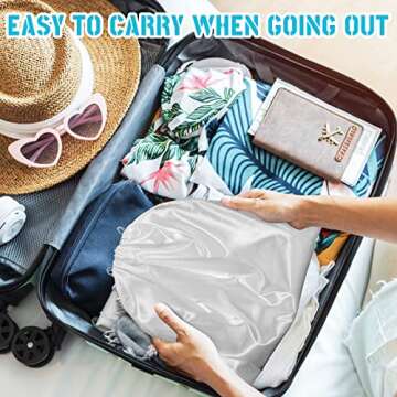 30 Silky Drawstring Dust Bags for Handbags & Shoes