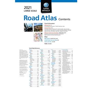 Rand McNally 2021 Large Scale Road Atlas United States (Rand McNally Road Atlas)