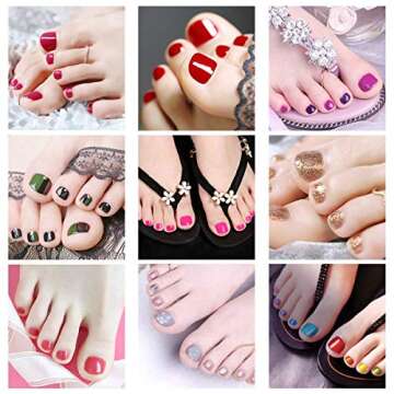 Perfect Summer Semi-permanent Gel Polish 6 Colors Gel Nail Soak Off UV LED Manicure Elegant Collection Nail Set 8ML 035