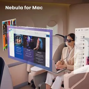 XREAL Air AR Glasses with 201" Virtual Theater