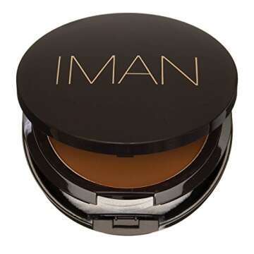 IMAN Cosmetics Pressed Powder for Flawless Dark Skin