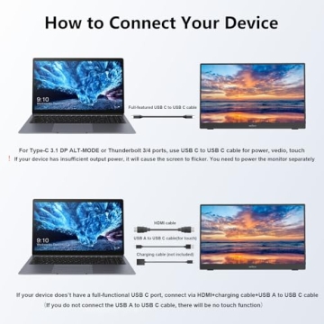 15.6" InnoView Portable Touchscreen Monitor