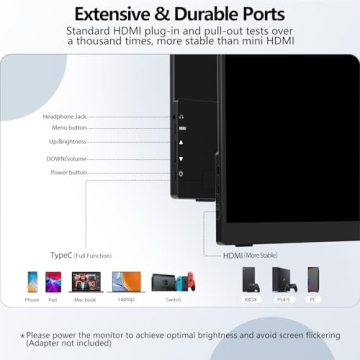 15.6" InnoView Portable Touchscreen Monitor