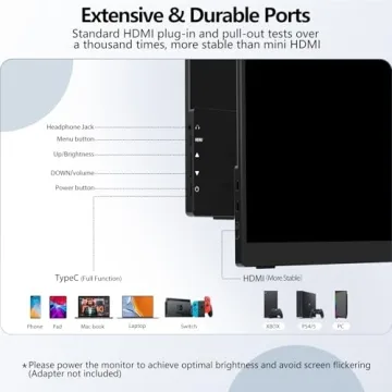 15.6" InnoView Portable Touchscreen Monitor