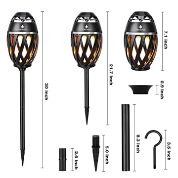 ANERIMST Outdoor Waterproof Bluetooth Speaker with Torch LED