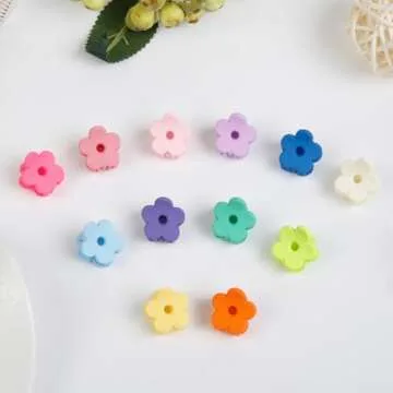 48Pcs Flower Hair Clips - Cute Accessories for All Ages