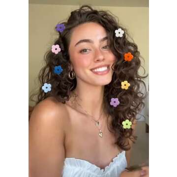 48Pcs Flower Hair Clips - Cute Accessories for All Ages