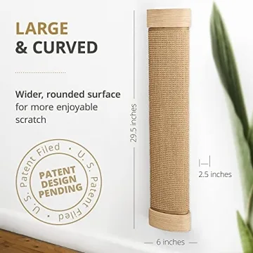 7 Ruby Road Wall Mounted Cat Scratcher for Indoor Cats
