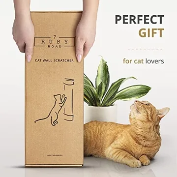 7 Ruby Road Wall Mounted Cat Scratcher for Indoor Cats