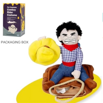 Funny Cowboy Dog Costume for Parties and Events