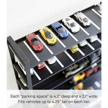 Yamazaki Home Tower Kids Toy Storage & Car Display Rack