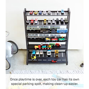 Yamazaki Home Tower Kids Toy Storage & Car Display Rack