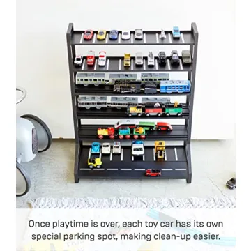 Yamazaki Home Tower Kids Toy Storage & Car Display Rack