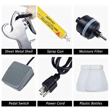 TBVECHI Powder Coating System Paint Gun for Durable Finishes