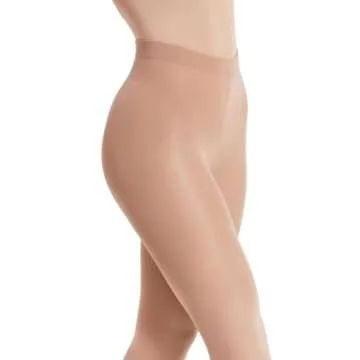 Capezio Women's Transition Seamless Tight - Suntan, Large-X-Large US