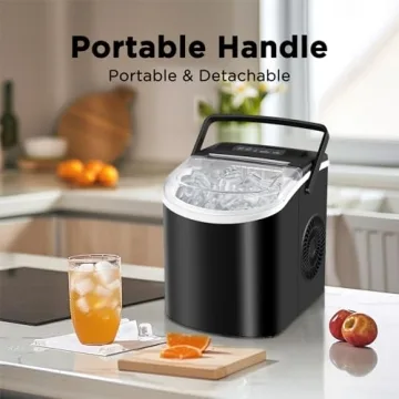 HAILANG Portable Ice Maker for Home, Kitchen, Office
