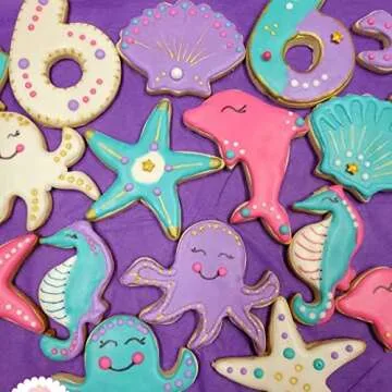 Under the Sea Cookie Cutter Set for Fun Baking Activities