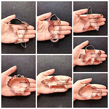 Under the Sea Cookie Cutter Set for Fun Baking Activities