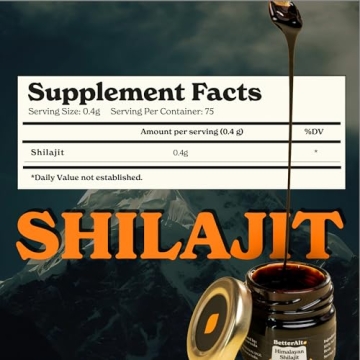 High Potency BetterAlt Shilajit Resin for Energy Boost