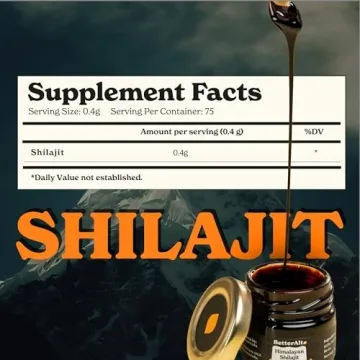 High Potency BetterAlt Shilajit Resin for Energy Boost