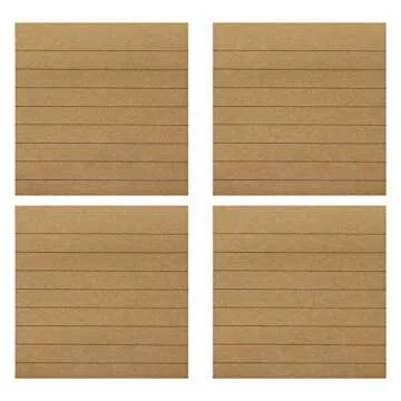 Mini Skater 3x3 Lined Sticky Notes for Office School Fun