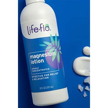 Magnesium Lotion by Life Flo - Relax and Soothe 8 oz