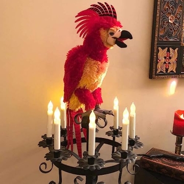 Amagic 12-Pack LED Taper Candles for Magical Decor