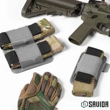 Savior Tactical Rifle Mag Pouch for 5.56mm 7.62mm Mags