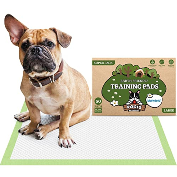 Pogi's Eco-Friendly Dog Training Pads with Adhesive Tabs - Ultimate Pet Hygiene Solution