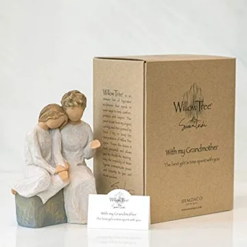 Hand-Painted My Grandmother Willow Tree Sculpture