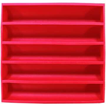 Bobbinsaver Sewing Tools BS2J Saver 2 Jumbo, Red, Holds Up To 70+ Bobbins