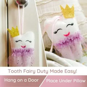 NESTED CHICK Tooth Fairy Pillow for Magical Moments
