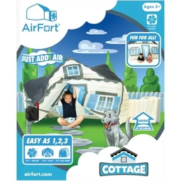 The AirFort - Inflatable Fort for Kids, Fun Indoors and Out