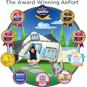 The AirFort - Inflatable Fort for Kids, Fun Indoors and Out