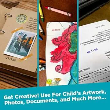 MaxMark Dater 2000 Self Inking Date Stamp - Precision Quality