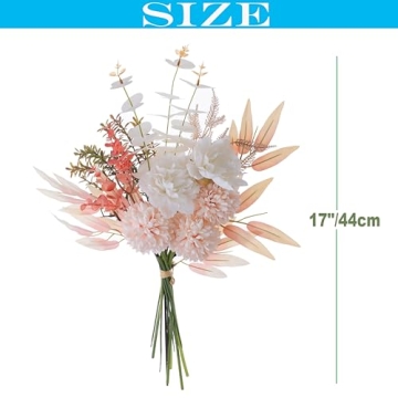 Boho Style Artificial Flower Bouquets for Home Decor