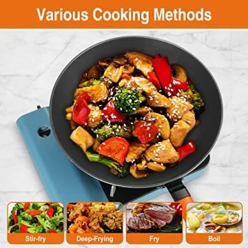 Anyfish 13-Inch Carbon Steel Wok - Nonstick & Versatile