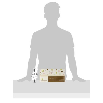 OsoCozy Unbleached Prefold Diapers 6 Pack for Babies