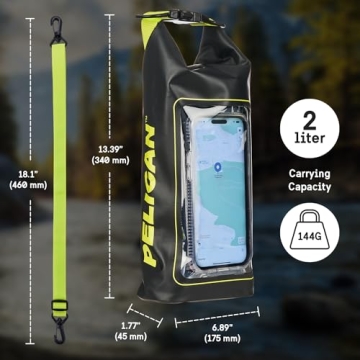 Pelican IP68 Waterproof Dry Bag - Perfect for Adventurers