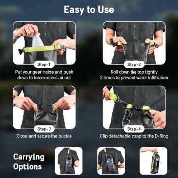 Pelican IP68 Waterproof Dry Bag - Perfect for Adventurers